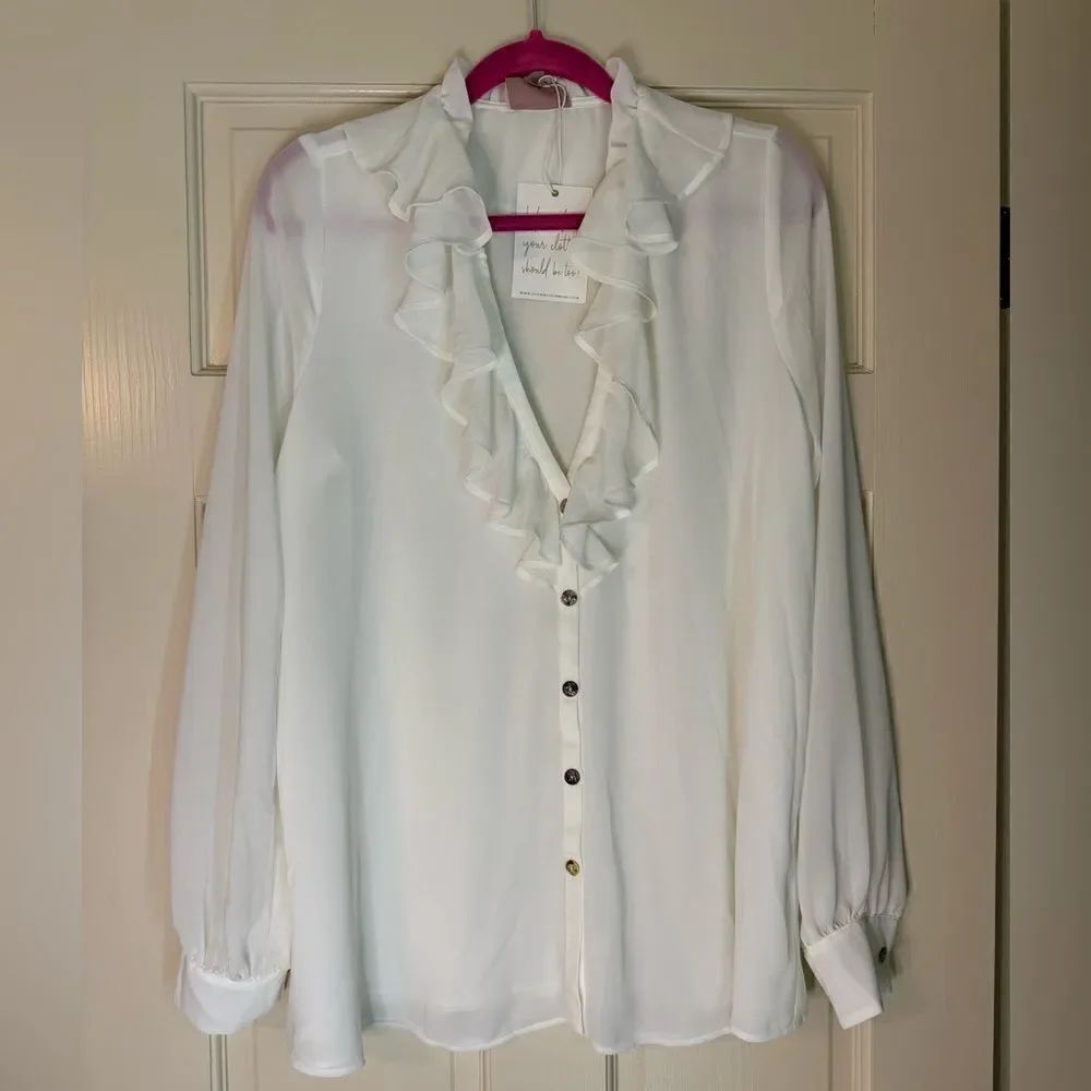 Women’s Show Me Your Mumu Long Sleeve Blouse M NWT